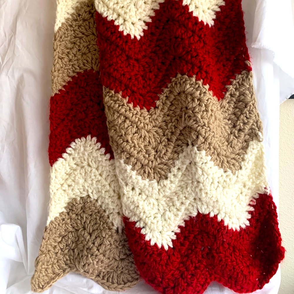 Super soft crochet giant scarf